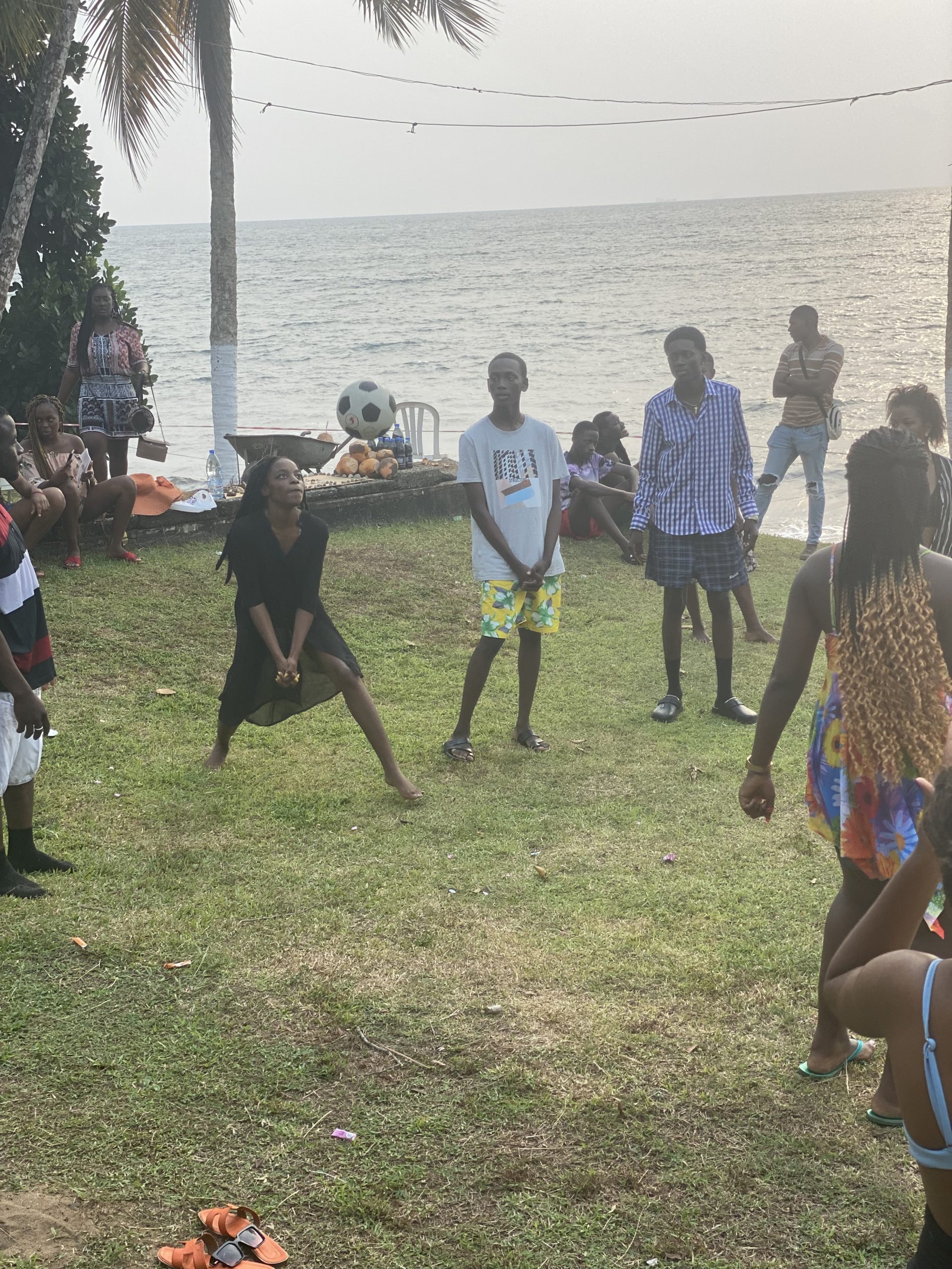 Partie de volley-ball entre les apprenants de Pigier Douala et Pigier Yaoundé 