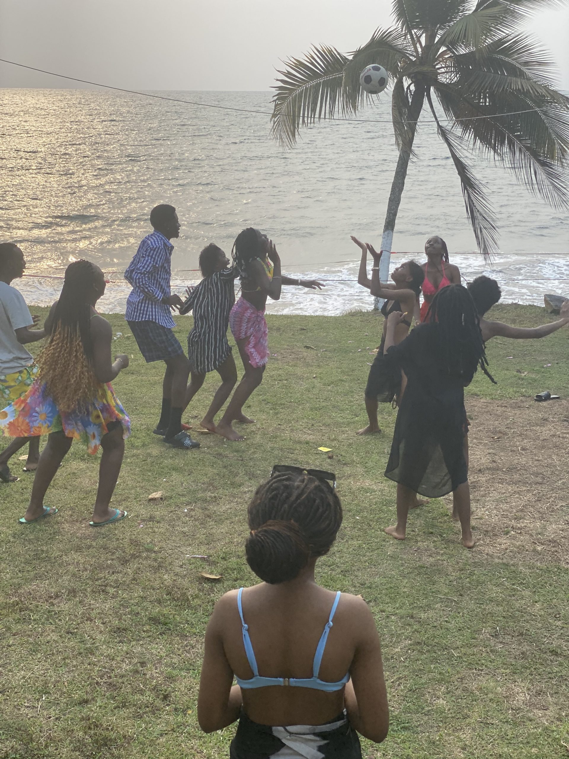 Partie de volley-ball entre les apprenants de Pigier Douala et Pigier Yaoundé 